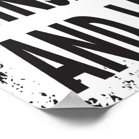 危険だ！ポスター ポスター (角)