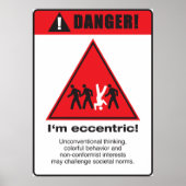 危険だ!偏心 ポスター (正面)