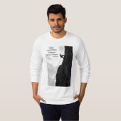 危険なしロック登山長袖Tシャツ Tシャツ (正面フル)