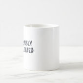 危険なほどにOvereducated コーヒーマグカップ (中央)