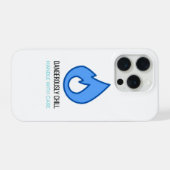 危険なほどクール - 氷と炎 iPhoneケース (裏面横)