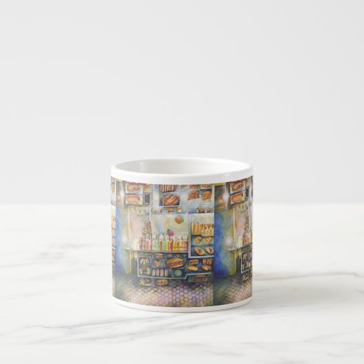 危険なほど近いおもしろい エスプレッソカップ (正面)