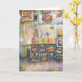 危険なほど近いおもしろい カード (黄色い花)