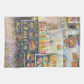 危険なほど近いおもしろい キッチンタオル (横)