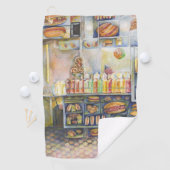 危険なほど近いおもしろい ゴルフタオル (インサイチュ)