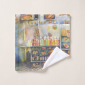 危険なほど近いおもしろい バスタオルセット (ウォッシュタオル)