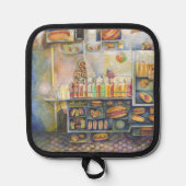 危険なほど近いおもしろい 鍋敷き (正面)