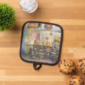 危険なほど近いおもしろい 鍋敷き (トップダウン)