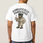 危険なまでに家庭的  Tシャツ (裏面)