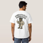 危険なまでに家庭的 Tシャツ (裏面フル)
