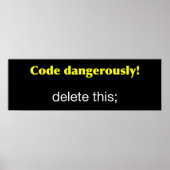 危険なコード！ ポスター (正面)