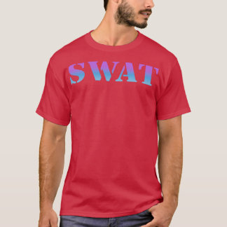 危険なスワット文字ファッション Tシャツ