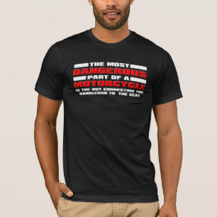 危険なナット おもしろ オートバイ ダートバイク モトクロス Tシャツ