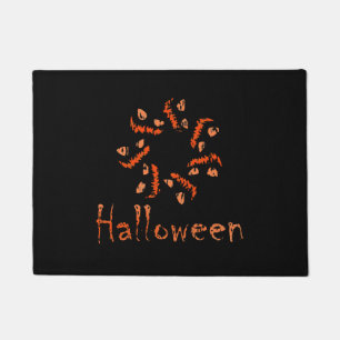 危険なハロウィーン、ハッピーハローウィン ドアマット