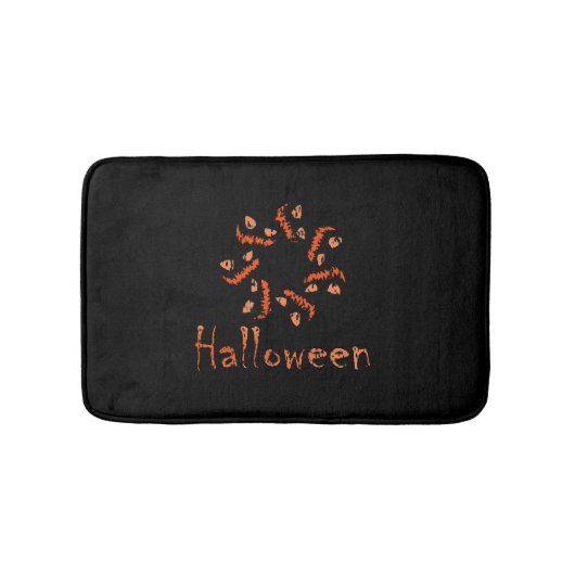 危険なハロウィーン、ハッピーハローウィン バスマット (正面)