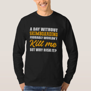 危険な人を乗り越えない日 Tシャツ