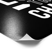 危険な動機を取る フォトプリント            (角)