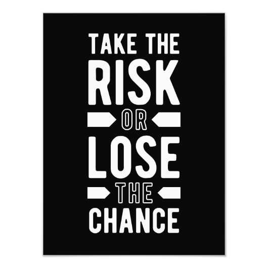 危険な動機を取る フォトプリント            (正面)