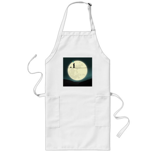 危険な夜道 ロングエプロン (正面)