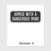 危険な心で武装している シール (シート)