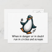 危険な時や疑いの時 ポストカード (正面/裏面)