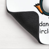 危険な時や疑いの時 マウスパッド (コーナー)