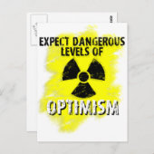 危険な楽観主義 ポストカード (正面/裏面)