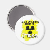 危険な楽観主義 マグネット (正面/裏面)