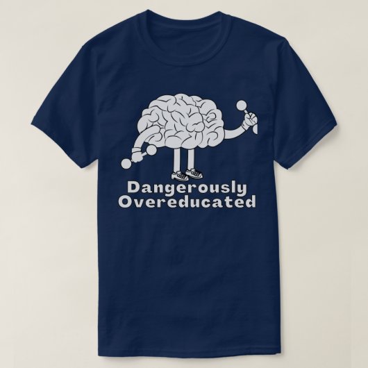 危険な過大評価15 Tシャツ (デザイン正面)