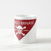 危険な鉱山！コーヒーマグ コーヒーマグカップ (中央)