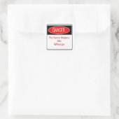 危険な香水は私をホエイズシールにする スクエアシール (バッグ)