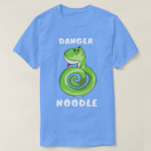 危険な麺 Tシャツ (デザイン正面)