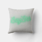 危険にさらされている クッション (裏面)