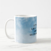 『危険に生きる』マグカップ コーヒーマグカップ (左)