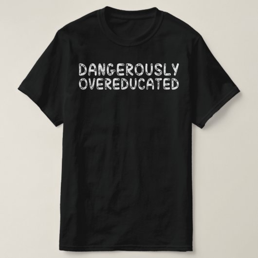 危険に過剰摂取さおもしろいれる Tシャツ (デザイン正面)