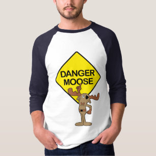 危険のアメリカヘラジカ Tシャツ