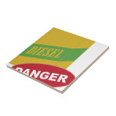 危険のディーゼルはできます タイル (側面)