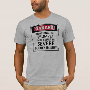 危険のトランペット Tシャツ