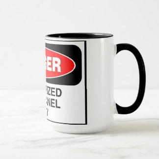 危険のマグ マグカップ