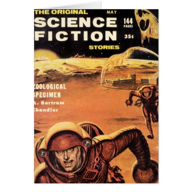 危険のレトロの宇宙飛行士 (正面)