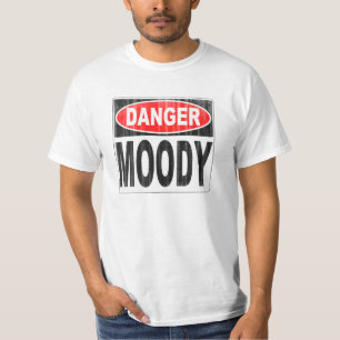 危険の不機嫌な人 Tシャツ