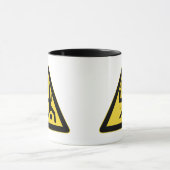 危険の崖、中国のな印 マグカップ (中央)