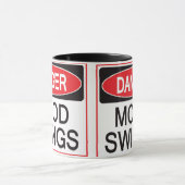 危険の気分変動 マグカップ (中央)