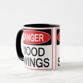 危険の気分変動 マグカップ (正面左)