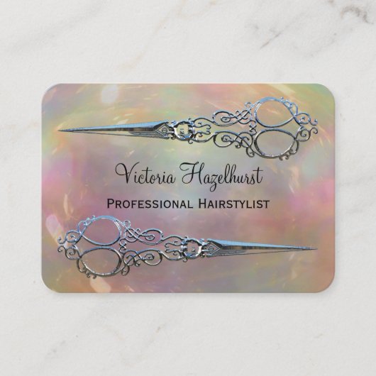 危険の真珠の倍はプロフェッショナルを切ります 名刺 (正面)