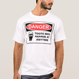 危険の警笛音はAで…起こるかもしれません Tシャツ