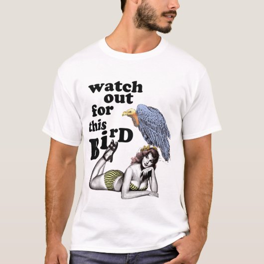 危険の鳥! Tシャツ (正面)