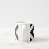 危険は縞で飾ります エスプレッソカップ (裏面)