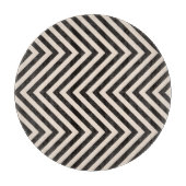 危険は縞で飾ります カッティングボード (正面)