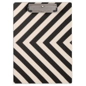 危険は縞で飾ります クリップボード (正面)